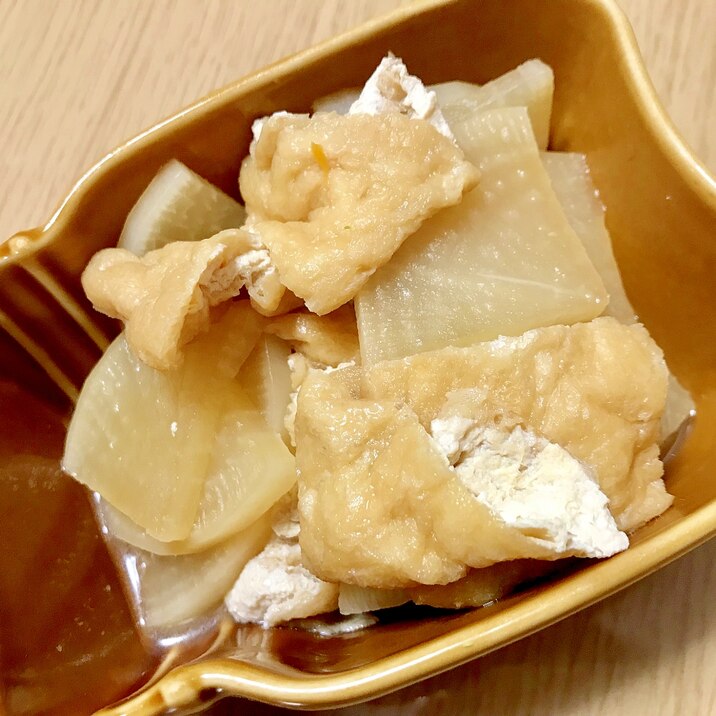 時短！大根と油揚げの煮物